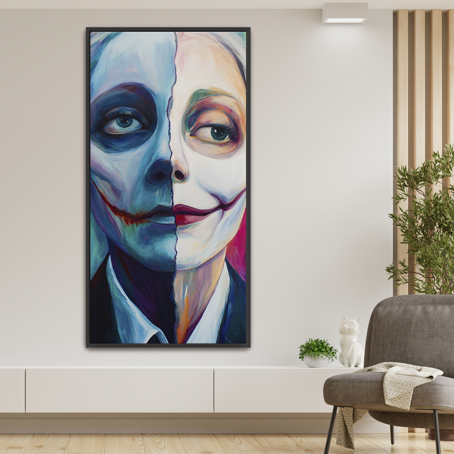 Big Canvas Code Play 99 - 40"x60" Framed