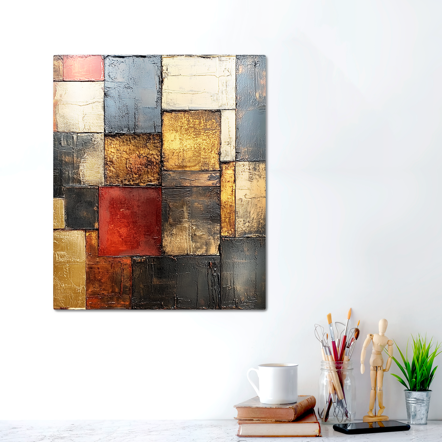 Metal Print - Leath2