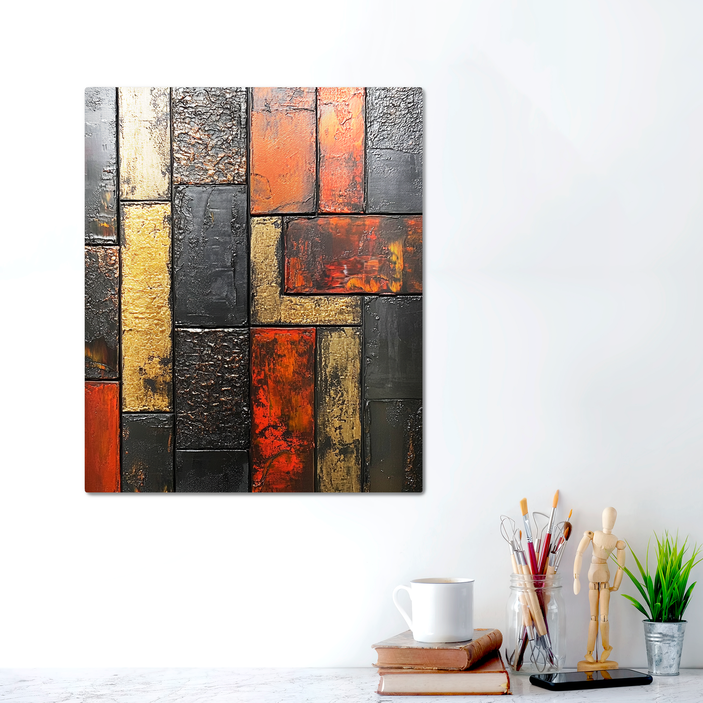 Metal Print - Leath4