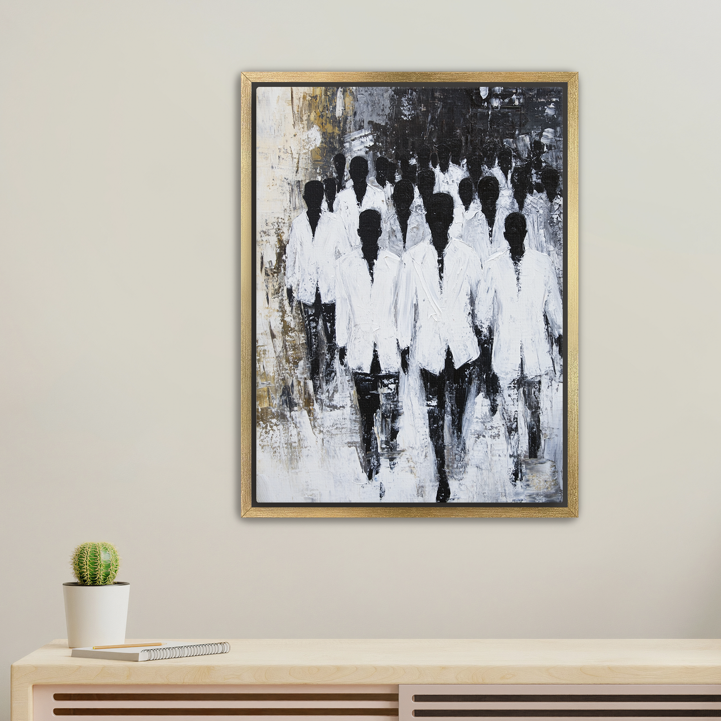 Fine Framed Canvas - Ethereal Gatherings Series #103