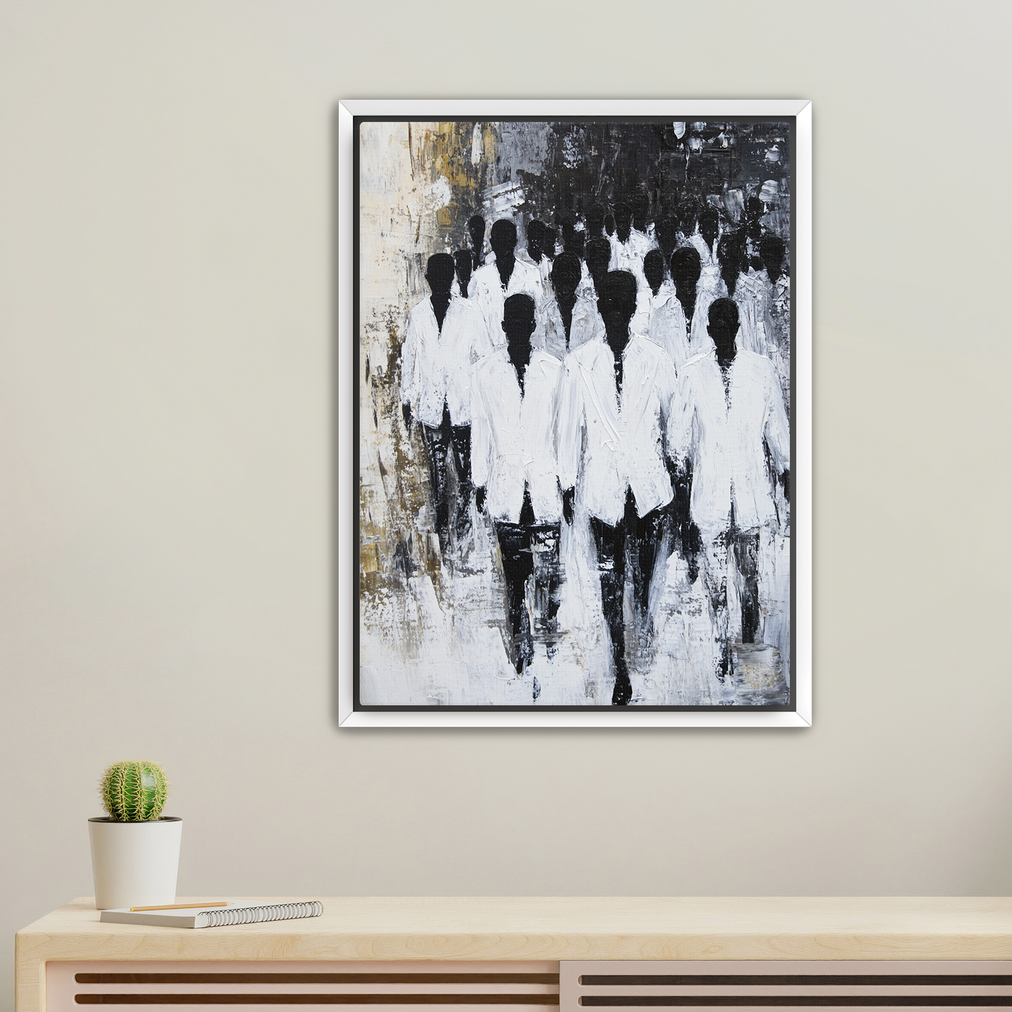 Fine Framed Canvas - Ethereal Gatherings Series #103