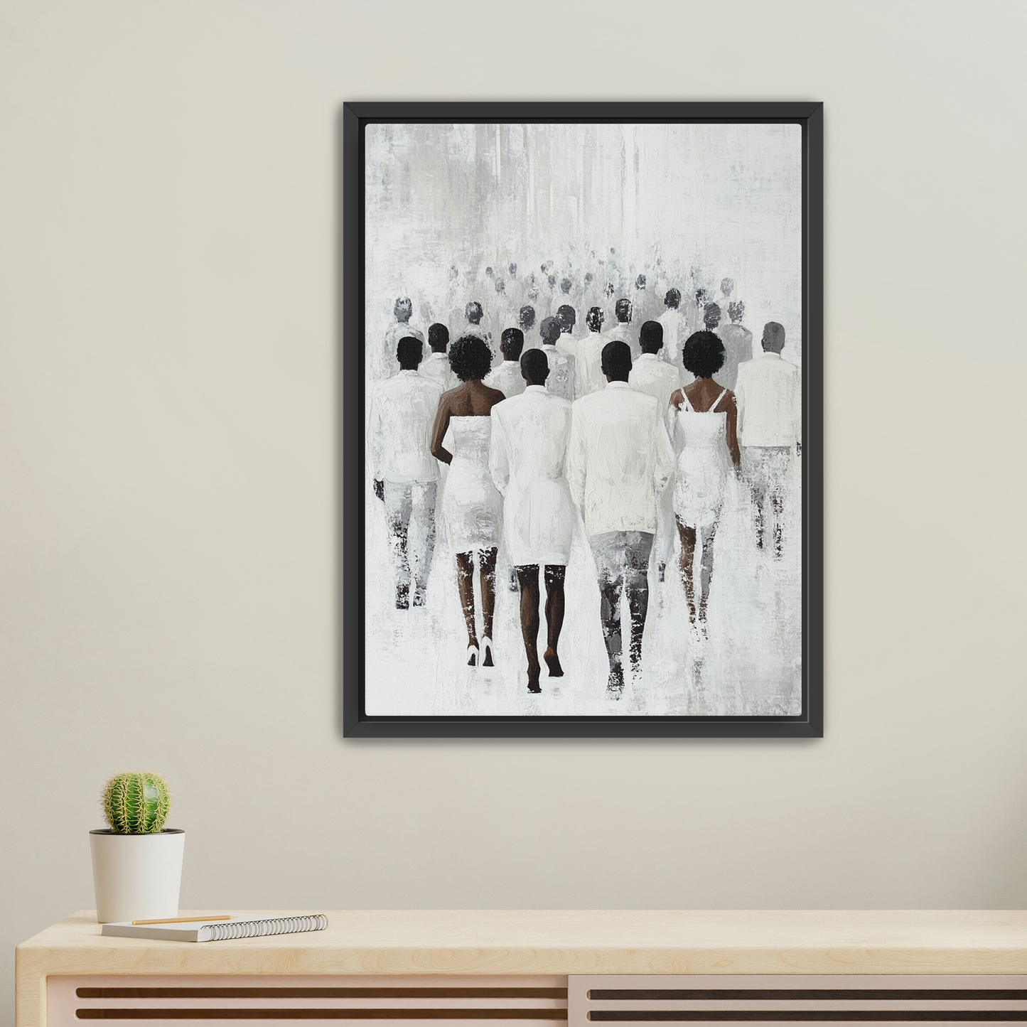 Fine Framed Canvas - Ethereal Gatherings Series #106