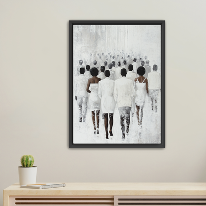 Fine Framed Canvas - Ethereal Gatherings Series #106