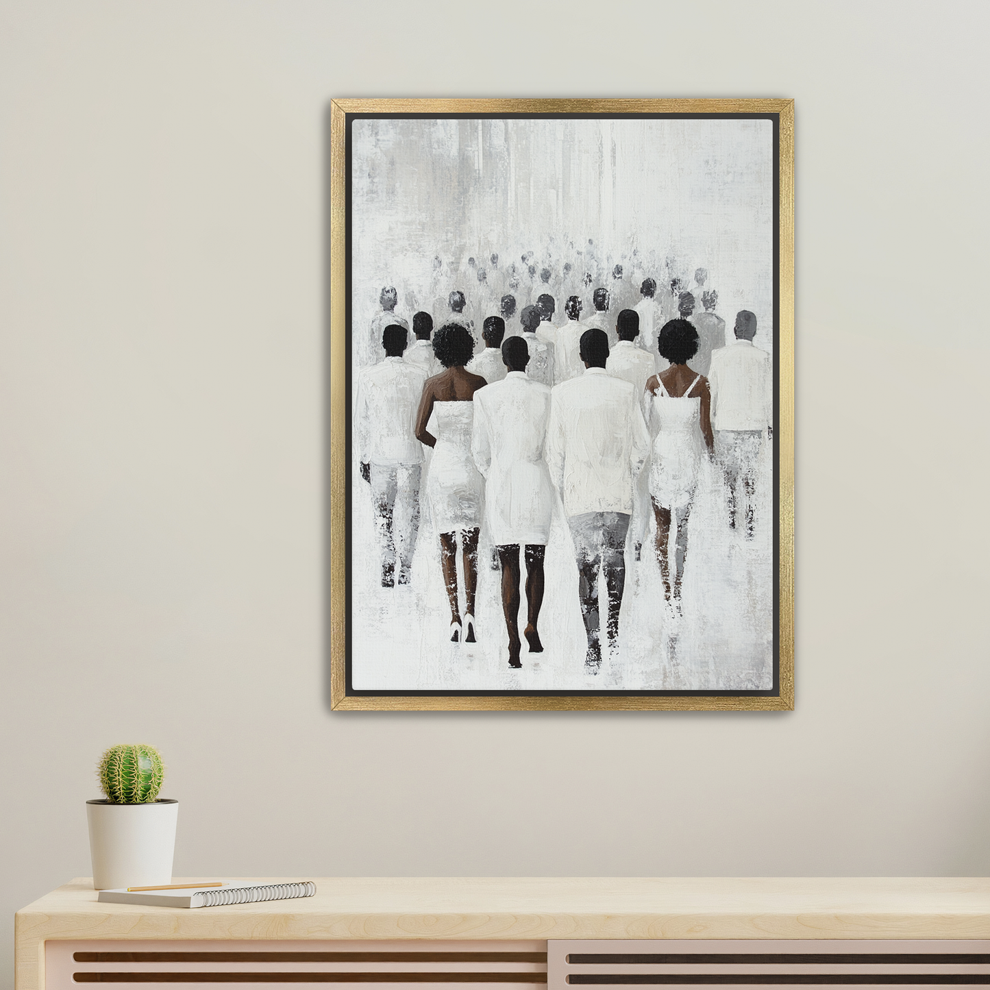 Fine Framed Canvas - Ethereal Gatherings Series #106