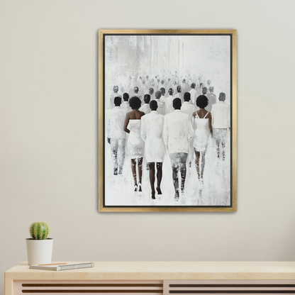 Fine Framed Canvas - Ethereal Gatherings Series #106