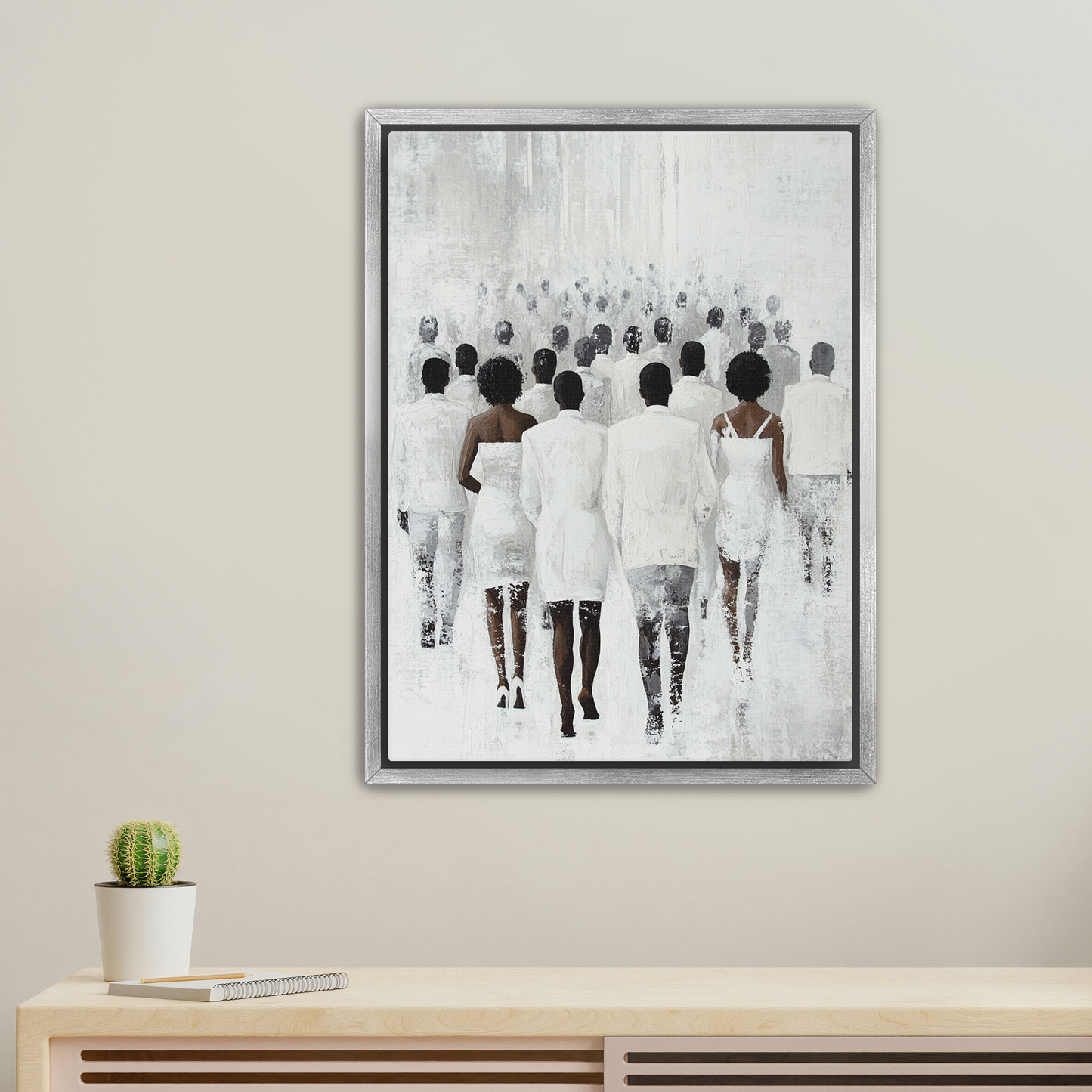 Fine Framed Canvas - Ethereal Gatherings Series #106