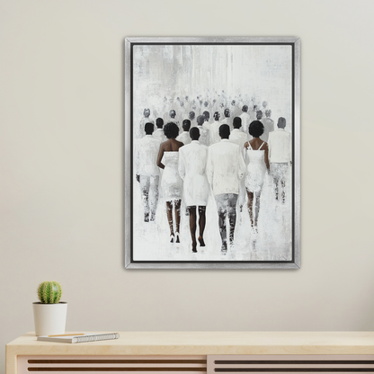 Fine Framed Canvas - Ethereal Gatherings Series #106