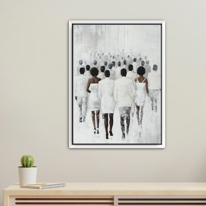 Fine Framed Canvas - Ethereal Gatherings Series #106